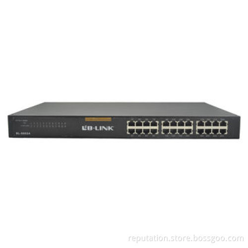 BL-S8024 Metal 24-Port 10/100Mbps Rackmount Switch